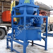 Принудительный бетоносмеситель